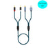 Lightning to RCA Adapter with USB Charging Cable to 2 Male RCA Audio Aux Stereo Cable for Select iPhone, iPad Models for Power Amplifier, Car, Hom...