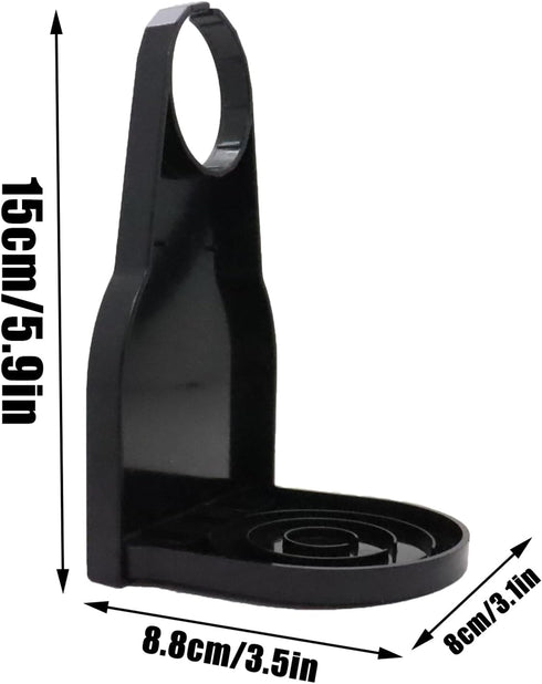 2 Pack Laundry Detergent Cup Holder, Detergent Drip Catcher Drip Tray Catcher No More Mess or Leaks and Drips for Laundry Room - Black...