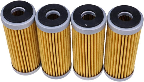 DVPARTS 4PK Oil Filter 77338005100 Compatible with KTM EXCF 250 350 450 200 530 SXF 250 350 450 505 2008-2022 Husqvarna Fe 450 2017...