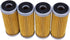 DVPARTS 4PK Oil Filter 77338005100 Compatible with KTM EXCF 250 350 450 200 530 SXF 250 350 450 505 2008-2022 Husqvarna Fe 450 2017...