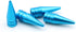 Valve Caps Aluminum Pointed Shape Cars Tires Valve Stem Caps Cover Dustproof Fit Most Vehicle SUV Bike Trucks Motorcycles 4 Pcs/Set (Metallic Blue...