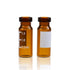 Amber Glass Flat Base Vial, 11 mm Wide Opening Crimp Top Vial, 2 mL, 12 mm x32 mm, Pack of 100...