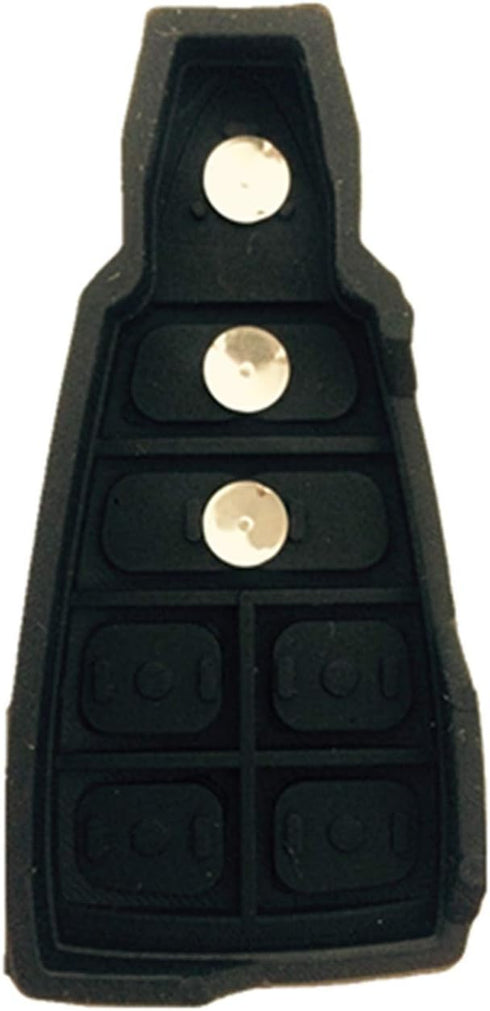 KAWIHEN Keyless Entry Remote Key Fob Skin Replacement for Chrysler Town and Country Dodge Durango Grand Caravan Journey Ram 1500 2500 3500 Jeep Gr...