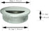 Stainless Steel Sliding Door Flush Half Round Pull Handle Cabinet Drawer Furniture Embedded Handle with Screws Concealed Handle Cabinet Door Latch...