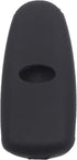 2pcs 5 Buttons Black Smart Key Fob Silicone Case Cover Protector Holder Jacket Compatible with Ford CMAX Escape Focus Edge Expedition Explorer Fle...