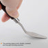 2pcs No.7 Palette Knives 10mm Width Stainless Steel Small Pointy Spatula Painting Pallet Knife with Wood Handle for Oil Acrylic Canvas Mixing Spre...