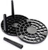 49 Holes Paint Brush Holder Stand-Artist Paint & Makeup Brushes Holder for Pens, Pencils or Small Tools (Black)...