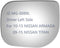 Mirror Glass fit for 2010-2015 Nissan Armada 2009-2015 Nissan Titan Replacement Flat Driver Side Glass (Non Heated)...