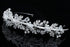 Handmade Flower Leaf Crystal Headband Bridal Wedding Tiara...