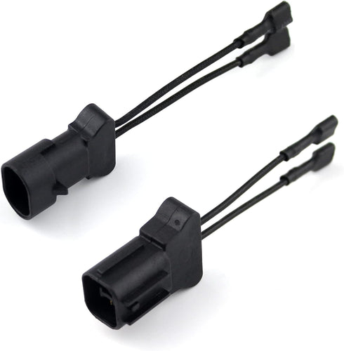 FARBIN Car Horn Special Plug Compatible with Chevrolet/Buick Adapter Wiring Harness Pigtail Socket Car Horn Connector Harnesses Cable 2Pcs...