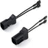 FARBIN Car Horn Special Plug Compatible with Chevrolet/Buick Adapter Wiring Harness Pigtail Socket Car Horn Connector Harnesses Cable 2Pcs...