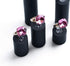 Black Acrylic Ring Display Stand 7 Piece Acrylic Cylinder Ring Display Organizer...