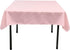 LA Linen Polyester Poplin Washable Square Tablecloth, Stain and Wrinkle Resistant Table Cover 58x58, Fabric Table Cloth for Dinning, Kitchen, Part...