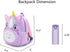 NICE CHOICE Cute Toddler Backpack Toddler Bag Plush Animal Cartoon Mini Travel Bag for Baby Girl Boy 2-6 Years(Puple Unicorn)...