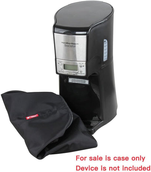 Hermitshell Dust Proof Cover with Soft Velvet Lining for Hamilton Beach 12-Cup Coffee Maker Programmable Brewstation Summit Dispensing Coffee Mach...