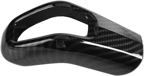 Qiilu Shift Gear Cover, Carbon Fiber Car Gear Shift Knob Trim Sticker Protector for Range Sport 2014-2017...