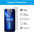 Privacy Screen Protector for iPhone 13 Pro Max/iPhone 14 Plus, Anti-Spy Private Tempered Glass, Anti-peep Full Coverage Screen Cover Compatible wi...