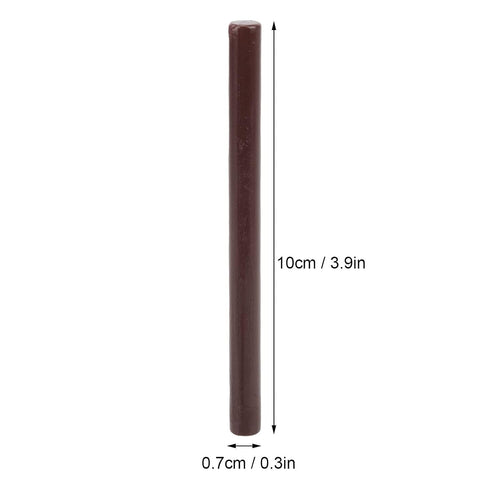 Sealing Wax Sticks, 10 Pcs Craft Adhesive Waxing Round Lacquer Small Stamp Envelopes Wax Kit Glue Gun Sealing Wax Sticks for Wedding Birthday Part...