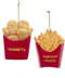 Kurt Adler 3-Inch Resin Fries and Nuggets Ornaments 2 Assorted...