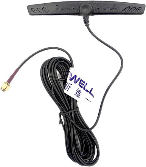 Cellular Antenna 4G LTE Antenna 3G and GSM 700-2700 MHz Slim Patch Antenna Adhesive Mount...