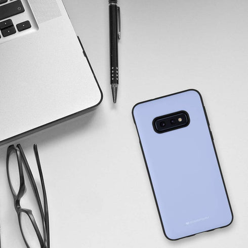 GOOSPERY Galaxy S10e Wallet Case with Card Holder, Protective Dual Layer Bumper Phone Case (Lilac Purple)...