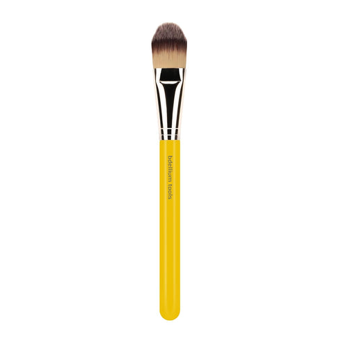 Bdellium Tools Professional Makeup Brush - Studio Series 948 Foundation - With Soft Synthetic Fibers, For Foundation & Concealing (Yellow, 1pc)...