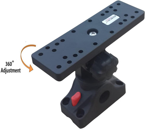 Brocraft Marine Universal Electronic Mount/Boat Fish Finder Mount/Electronics Mount...