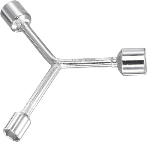 uxcell Y Type 3 Way Hex Socket Wrench, 13mm 16mm 18mm Combination Repair Spanner Tool, 3-inch...