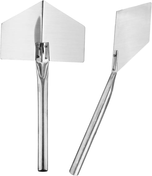 4Pcs Stainless Steel Drywall Corner Tool Set, 2 Inch Inside & Outside Corner Trowel Concrete Tools Hand Tools, Drywall Plaster Tools for Bricklayi...