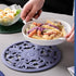 Smithcraft Silicone Trivets for Hot Pots and Pans, Non Stick Hot Pad Pot Holders for Kitchen, Multi-use Heat Resistant Mat for Table and Counterto...