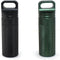 SENHAI Air-Tight EDC Accessory Case Waterproof Pill Capsule Fob Bottle, 2 Pack Aluminum Outdoor Dry Containers Match Seal Storage Case, with 2 Loc...