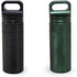 SENHAI Air-Tight EDC Accessory Case Waterproof Pill Capsule Fob Bottle, 2 Pack Aluminum Outdoor Dry Containers Match Seal Storage Case, with 2 Loc...
