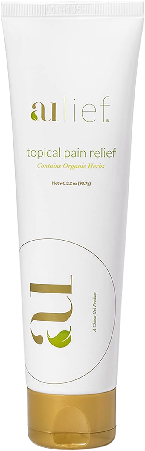 Gold Natural Pain Relief Cream – Herbal Pain Relief Cream for Muscle Pain Relief & Joint Pain Relief. Chemical-Free Organic Topical Pain Reliever,...