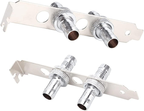 Hose Connectors for Computer Water Cooling System, G1/4 Thread Fitting Direct Hose Connection Connector for Computer Water Cooler System Water Coo...