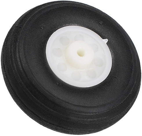 uxcell Tire and Wheel Sets for RC Airplane,PU Sponge Tire with Plastic Hub,1.43" 2pcs...