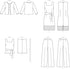 Butterick Misses' Jacket, Sash, Top, Pants and Dress Sewing Pattern Kit, Design Code B6882, Sizes 8-10-12-14-16...