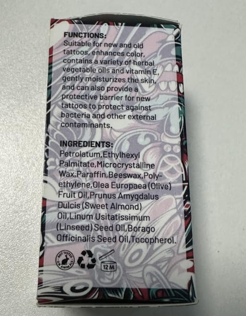 Tattoo Aftercare Butter Balm, Old & New Tattoo Moisturizer Brightener for Tattoo Color Enhance, Prevent Fading,Natural Ingredients Tattoo Cream?1....