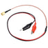 Health Gear SMA Test Leads, Coaxial to, Testing Cable, Testing Wire, RF Connection Cable, 1Pcs Radio Frequency Connection Cable Red Black Test Tes...
