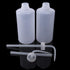 Wash Bottle - 2pcs 500ml/17oz Safety Wash Bottle Watering Tools, Economy Plastic Squeeze Bottle for Medical Label Green Soap Cleaning Washing Bott...