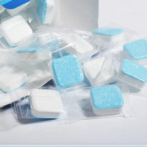 Washing Machine Cleaner Descaler Tablets – Deep Clean Formula, Cleans & Refreshes Front Load and Top Load Machines, Removes Odors, and Residue. An...