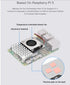 Active Cooler for Raspberry Pi 5, Combines a Temperature-Controlled Blower Cooling Fan and an Alumium Heatsink and Thermal Pad to Accelerate Heat ...