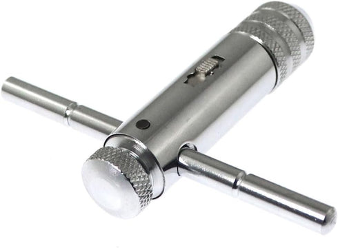 1Set M3 M8 T Handle Tap Wrench Adjustable Ratchet Hand Tap Wrench for Holding Taps, Drills, Reamers, Small Tools...