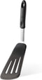 DI ORO Silicone Fish Turner - Nonstick Cookware Spatula, 600F Heat-Resistant, BPA Free, Slotted, Non Stick Thin Egg Flipper (Black)...