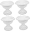 Amosfun 4pcs Roman Flower Pot Pedestal Planter Outdoor Planters Plastic Plants for Outdoors Grecian Urn Planter Flower Decor Plastic Plant Pot Ret...
