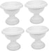 Amosfun 4pcs Roman Flower Pot Pedestal Planter Outdoor Planters Plastic Plants for Outdoors Grecian Urn Planter Flower Decor Plastic Plant Pot Ret...