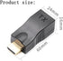 Replacement Ethernet RJ45 Network to HDMI Extender Repeater Amplifier 30m 4K30HZ Compatible Computer Host Laptop Connection Transmitter TX Externa...