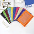 Binder Fabric Pencil Pouch 3-Ring Binder Pencil Case Bag with Zipper 4 Pack (Orange)...