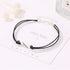 Bohemia Layered Black Leather Anklet Infinity Knot Charm Pendant Foot Chain Boho Beach Foot Jewelry for Women...