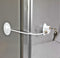 1 Pack Refrigerator Lock with 2 Keys, Refrigerator Lock Dorm Freezer Door Lock and Child Safety Cabinet Lock with Strong Adhesive....