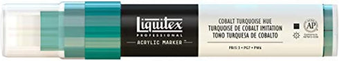 Liquitex Professional Wide Paint Marker, Cobalt Turquoise...